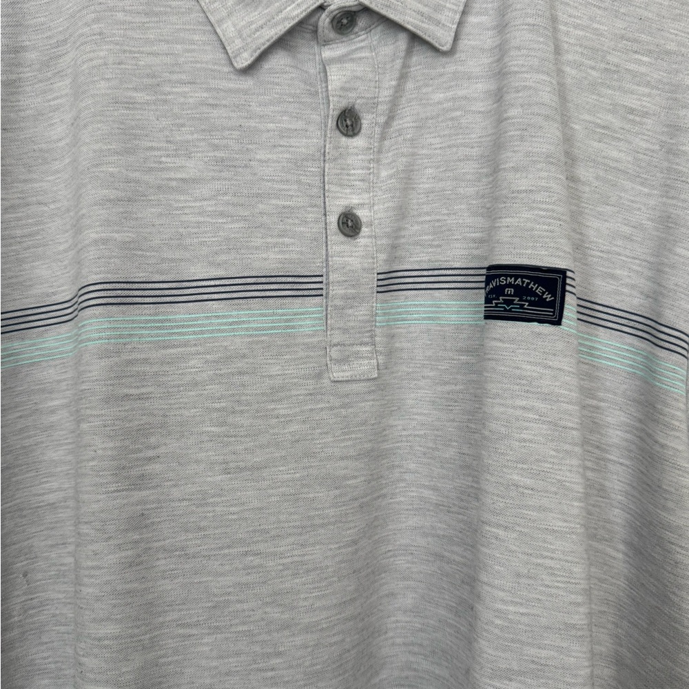 Men's Travis Mathew Light Gray Polo Shirt - Picture 2 of 6
